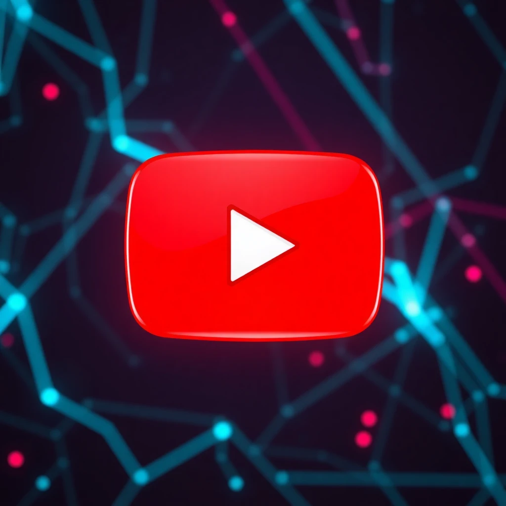 Abstract video play icon for traffic.